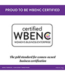 Certified WBENC Women's Business Enterprise